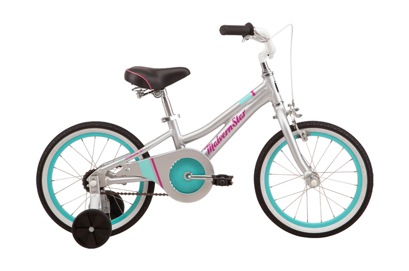 Malvern Cruisestar 16 Sl Kids Bike In Silver