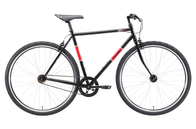 Malvern Star Oppy SF1 Heritage Bike in Black/Red