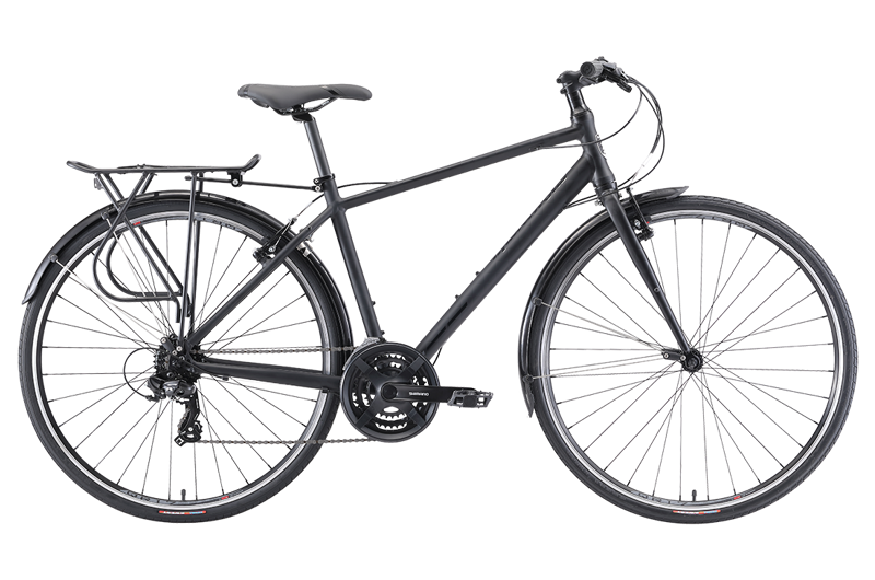 Malvern Star Sprint 2 Bike In Matt Black/Grey