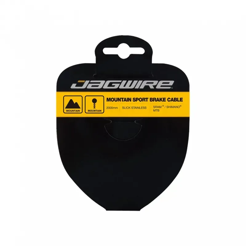 Jagwire Stainless Steel 1.5x2000mm MTB Brake Inner Cable in Silver