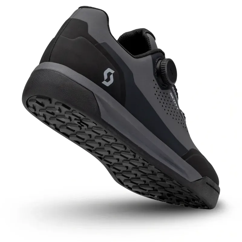 Scott MTB Volt Evo Flat BOA Shoes in Grey/Black-1