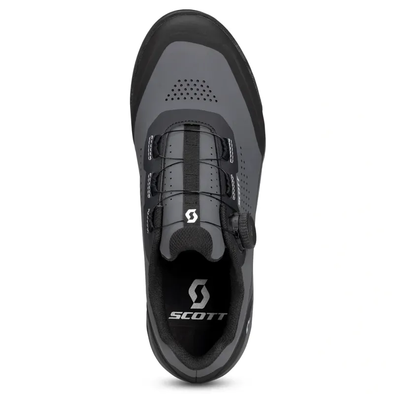 Scott MTB Volt Evo Flat BOA Shoes in Grey/Black-4