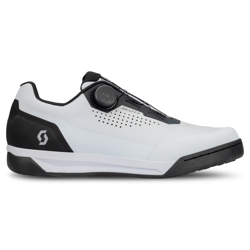 Scott MTB Volt Evo Clip BOA Shoes in White/Black-2