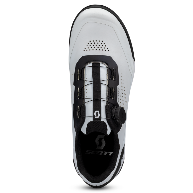 Scott MTB Volt Evo Clip BOA Shoes in White/Black-4