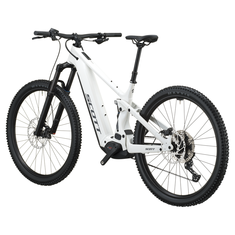 Scott Strike 40 eMountain Bike in Pearl White-2