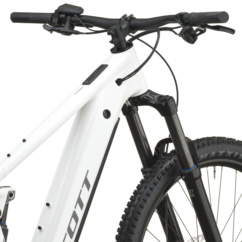 Scott Strike 40 eMountain Bike in Pearl White-6
