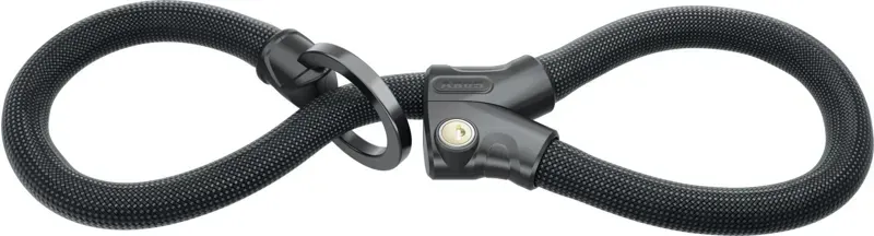 Abus Infinity Loop 1806K 6Mm 3.6Ft Key Plus Chain Lock In Black