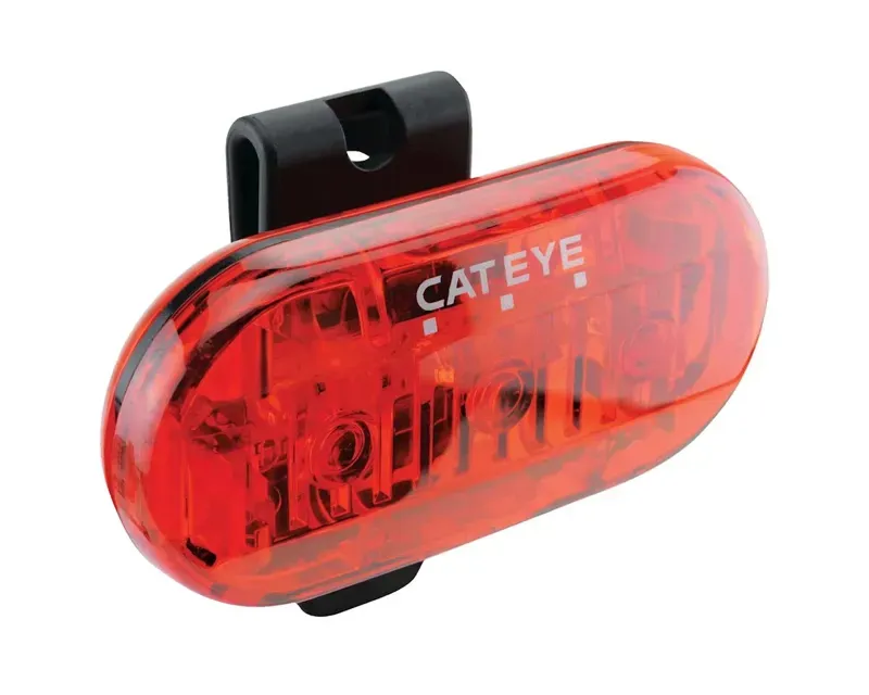 Cateye HL-EL135 + Omni 3 Headlight and Tail Light Set in Black-4