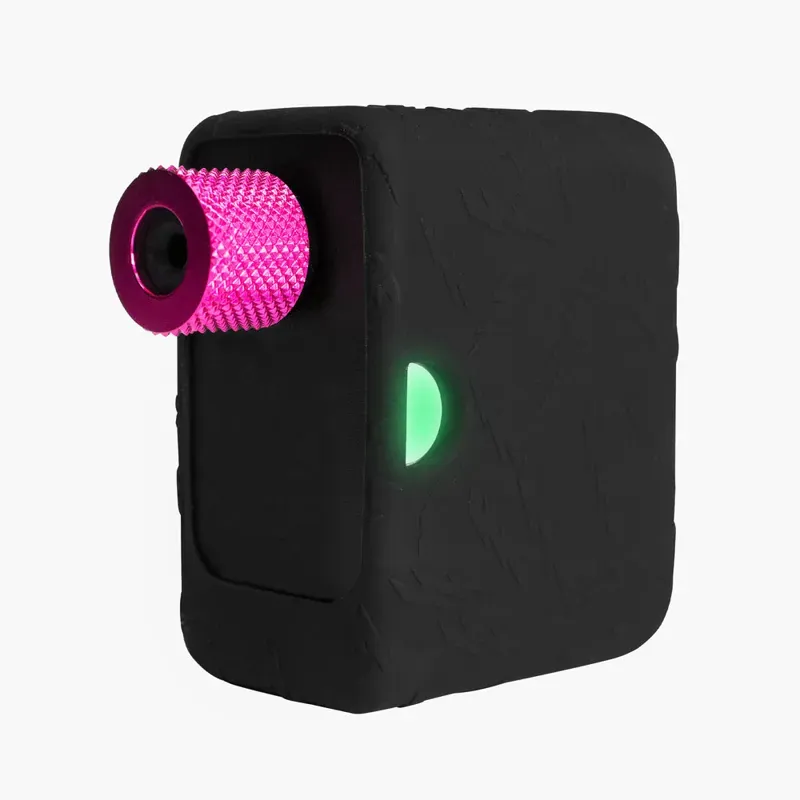 Muc-Off AirMach Electric Mini Pro Air Compressors in Black/Pink