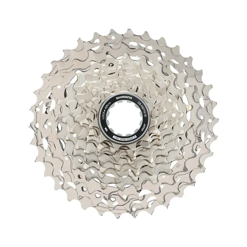 Shimano Cs-Hg710-12 12-Speed Hyperglide Cassette In Silver