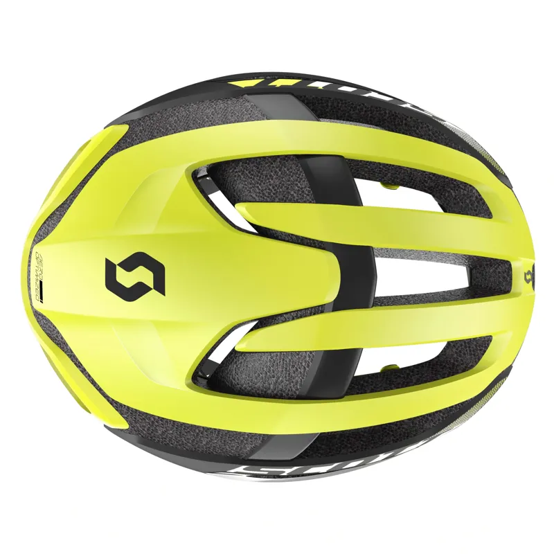 Scott Centric Plus MIPS Helmet Small in Yellow RC / Black-3