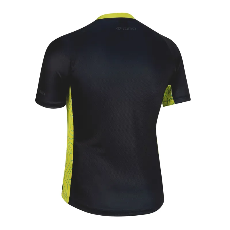 GIRO Roust Myride MTB Jersey in Black/Lime-1