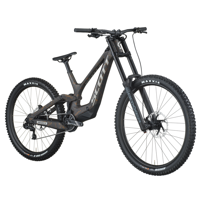 Scott Gambler 10 Mountain Bike in Carbon Black/Crackle Bronze-1