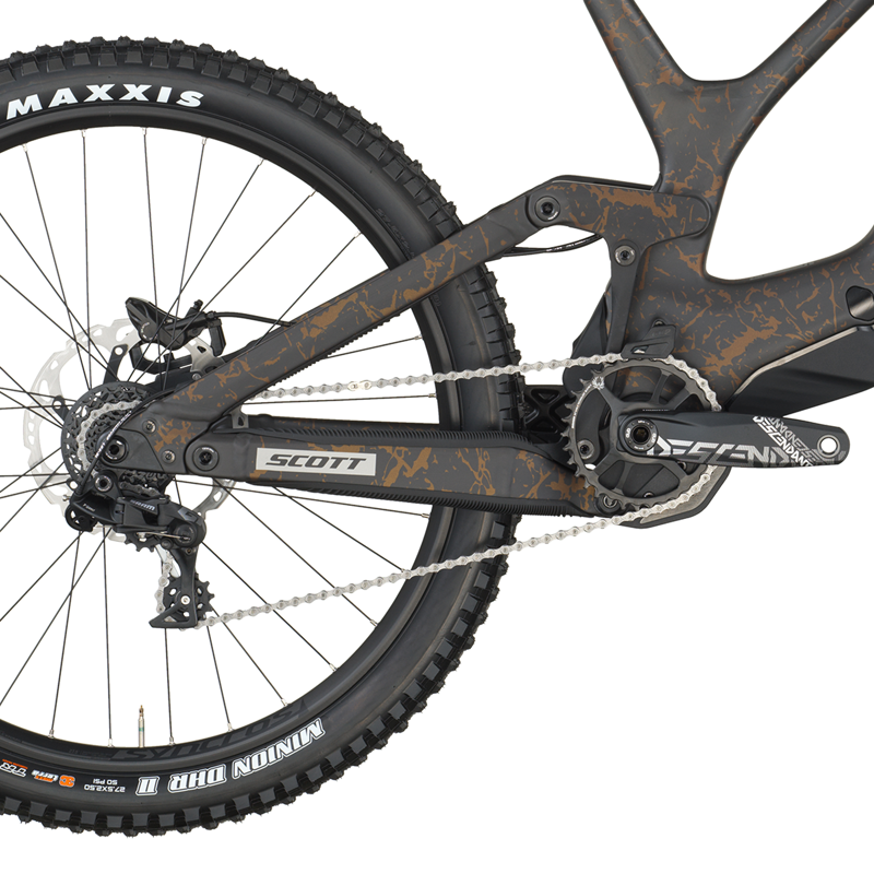 Scott Gambler 10 Mountain Bike in Carbon Black/Crackle Bronze-3