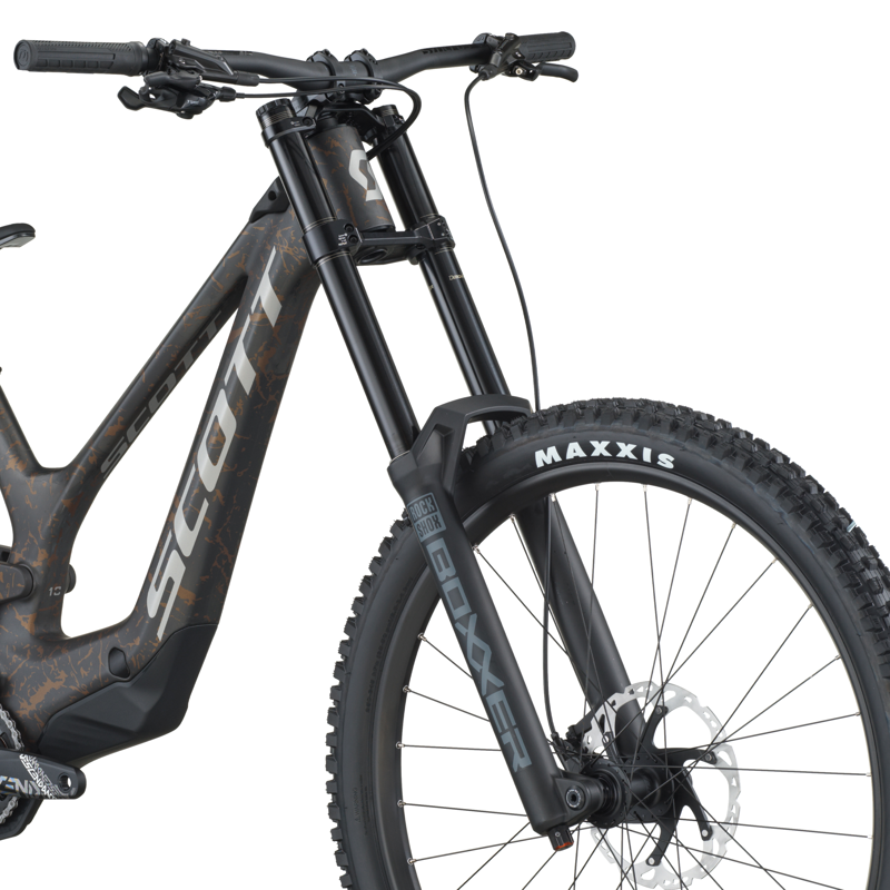 Scott Gambler 10 Mountain Bike in Carbon Black/Crackle Bronze-4