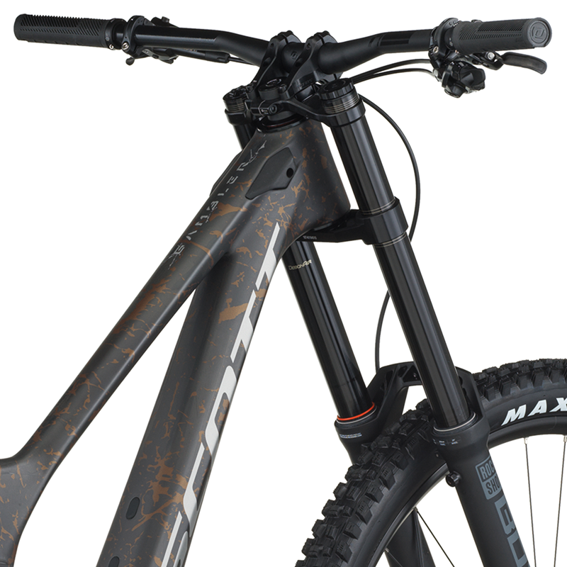 Scott Gambler 10 Mountain Bike in Carbon Black/Crackle Bronze-7
