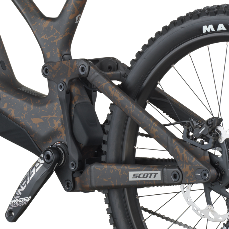 Scott Gambler 10 Mountain Bike in Carbon Black/Crackle Bronze-8