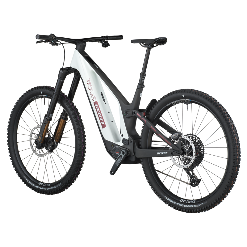 Scott Patron ST 900 Tuned eMountain Bike in Carbon Black/Pastel White-2
