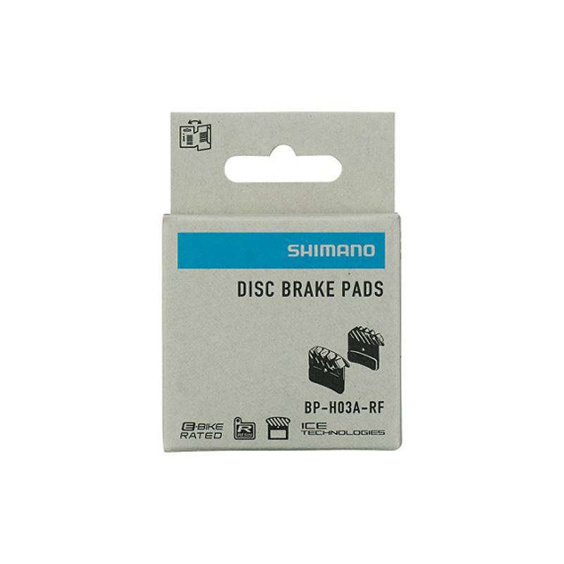 Shimano Bph03A Disc Pads Resin With Cooling Fins-1