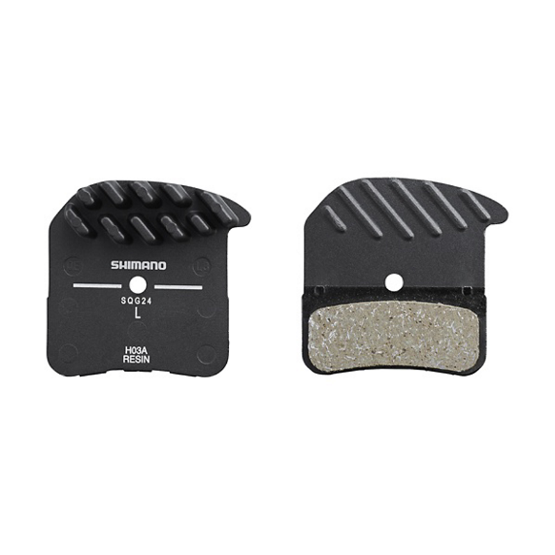 Shimano Bph03A Disc Pads Resin With Cooling Fins