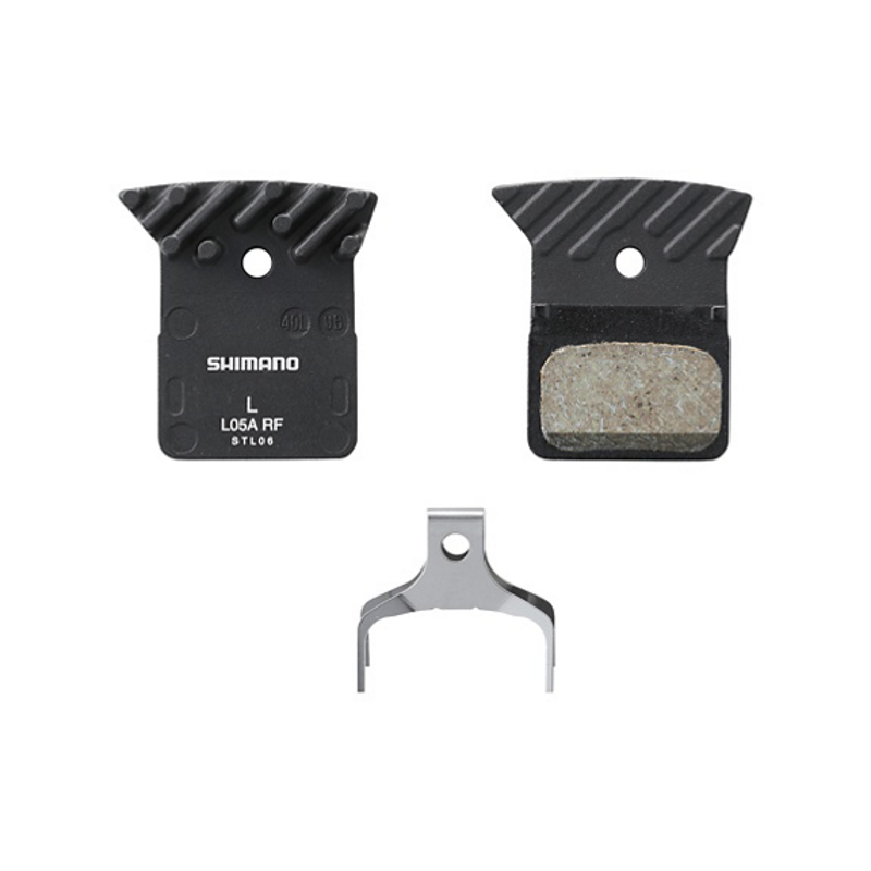 SHIMANO DISC BRAKE PAD BP-L05A-RF RESIN WITH FIN 1 pair-1