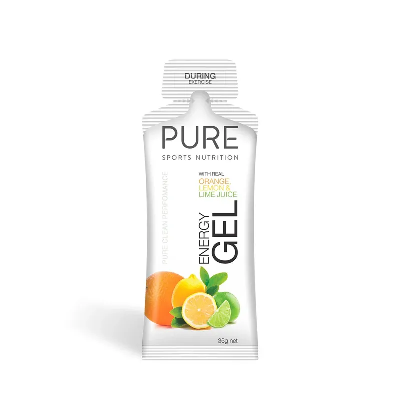 PURE ENERGY GEL ORANGE LEMON LIME 35G