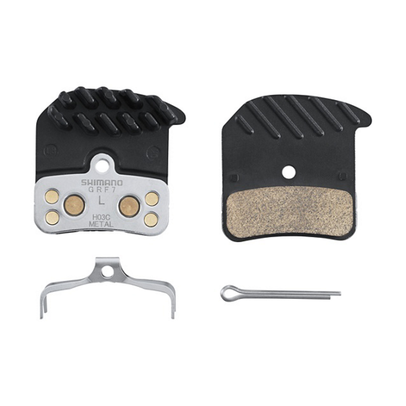 Shimano Disc Brake Pad BP-H03C-MF Metal With Fin