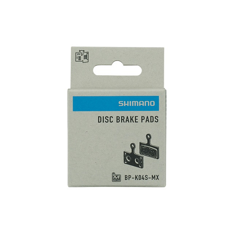 Shimano Disc Brake Pad BP-K04S-MX Metal Pad Without Fin-1