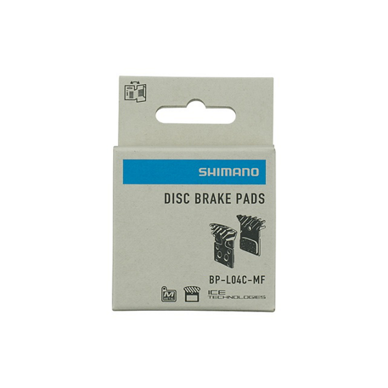 Shimano Disc Brake Pad BP-LO4C-MF Metal With Fin -1