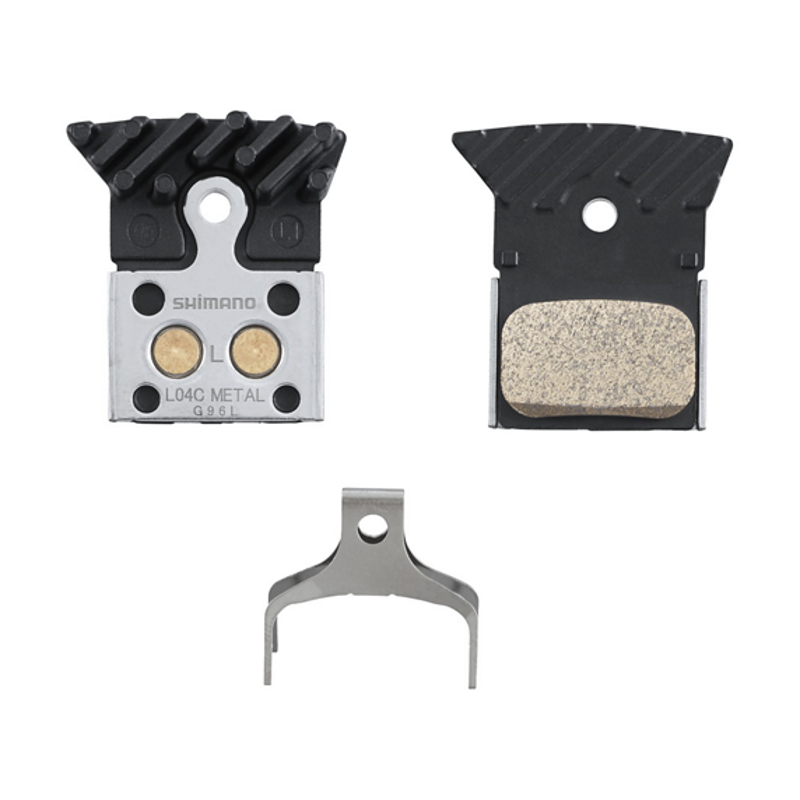 Shimano Disc Brake Pad BP-LO4C-MF Metal With Fin 
