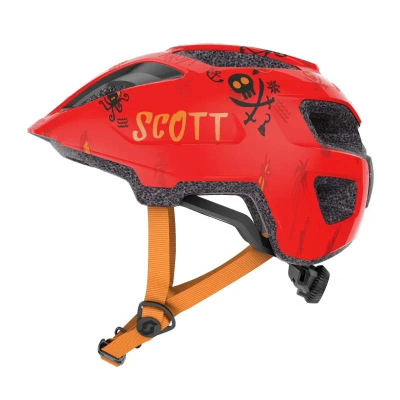 Scott Spunto Kid AS Helmet 46-52cm in Florida Red-1