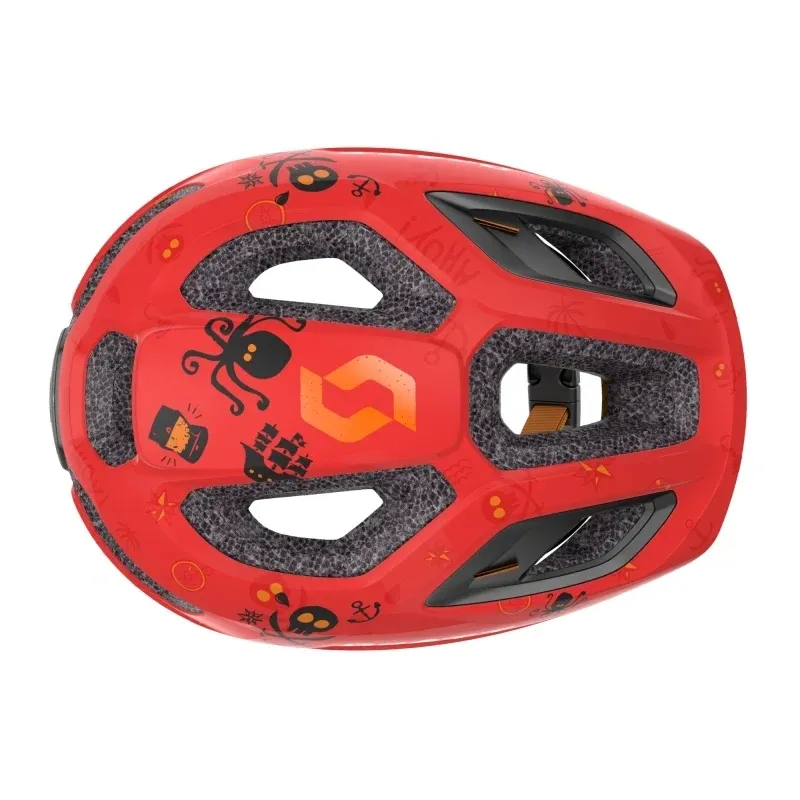 Scott Spunto Kid AS Helmet 46-52cm in Florida Red-2