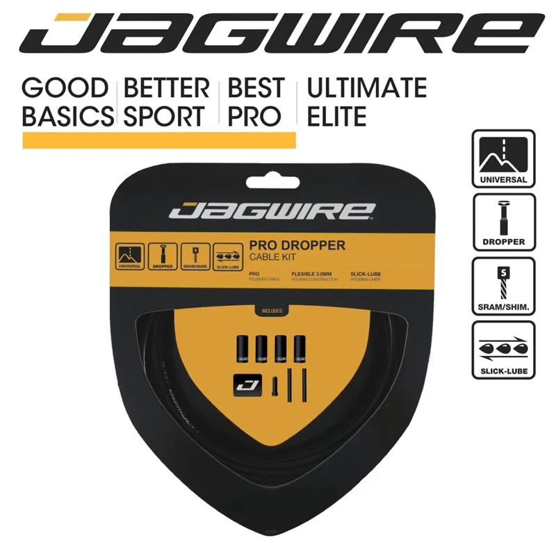 Jagwire Pro Dropper Kit - LEX - Slick-Lube 3.0mm