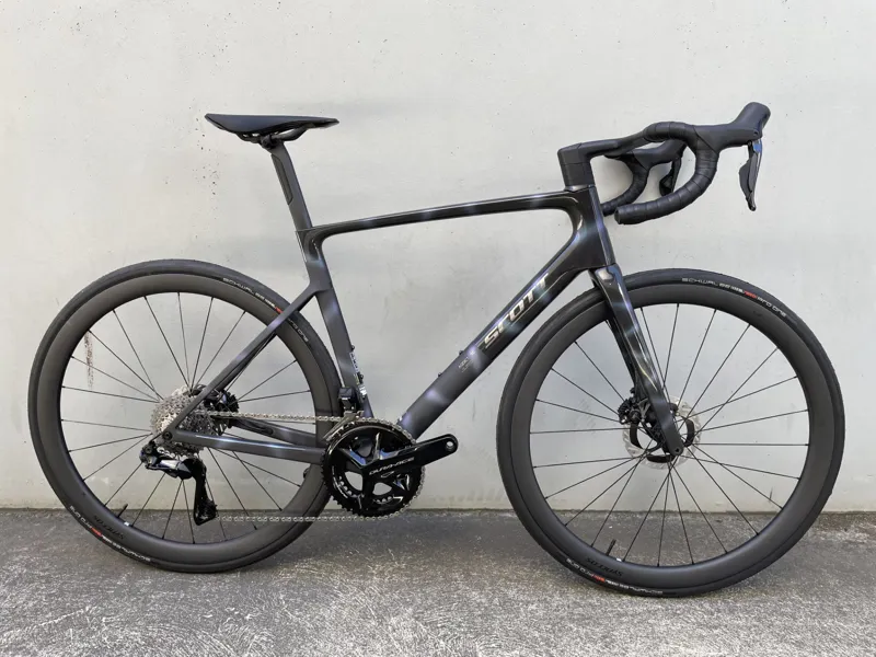 SCOTT ADDICT RC PRO CUSTOM SUNBEAM BLACK LARGE
