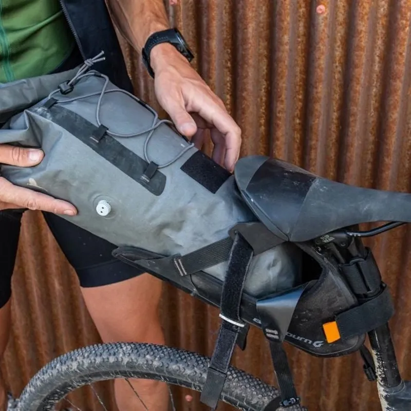 Blackburn Outpost Elite Universal Seat Pack and Dry Bag - Black