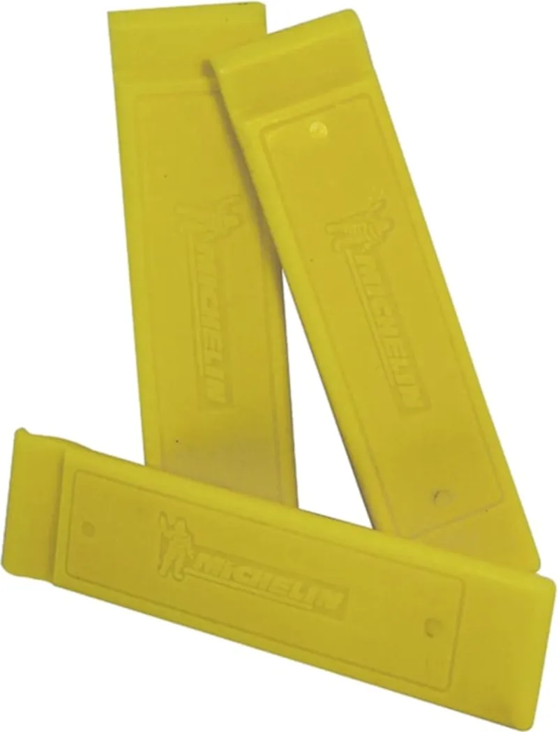 MIchelin Ergo Comfort Tyre Levers 3 Pack Yellow
