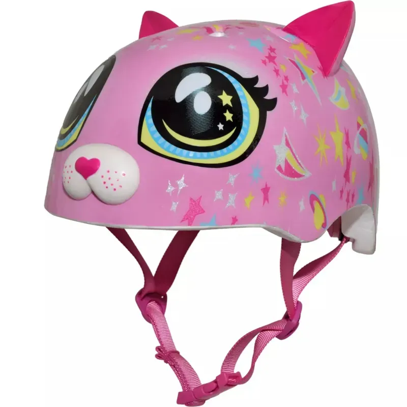 Raskullz Astro Cat Toddler Helmet 48-52Cm In Pink