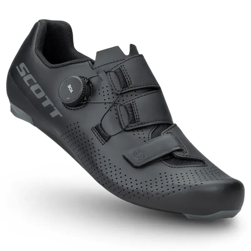 Scott Road Team BOA Road Shoe in Black