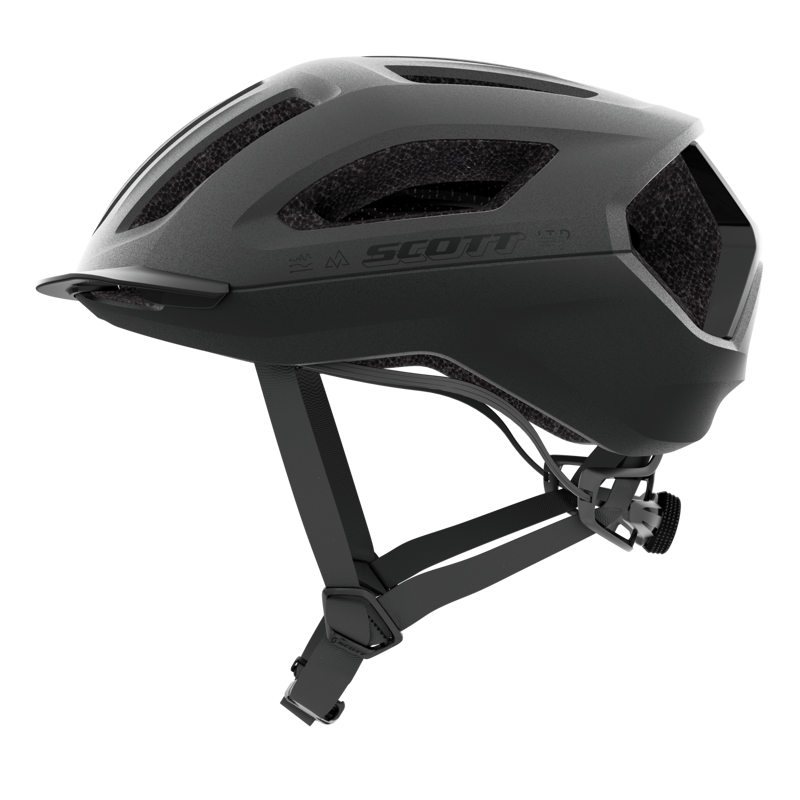 Scott Sierra Mips Helmet In Granite Black-2
