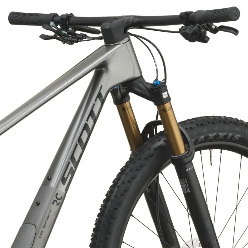 Scott Spark RC Expert XT Mountain Bike in Tungsten Grey-4