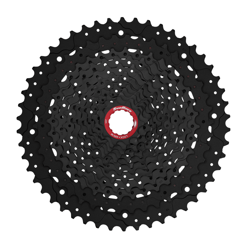 Sunrace Csmz91X 12-Speed 10-50-Tooth Cassette In Black