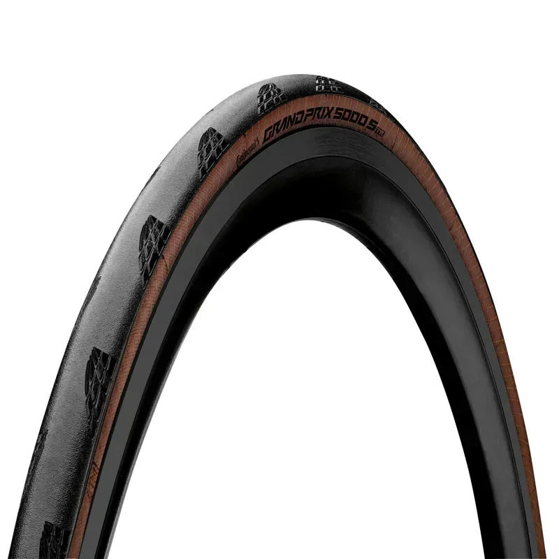 Continental Grand Prix 5000 S Tr Black / Transparent  Width:28Mm Etrto 28-622  Tubeless:Compatible  Bead:Folding